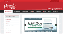 Desktop Screenshot of histologyequipment.com